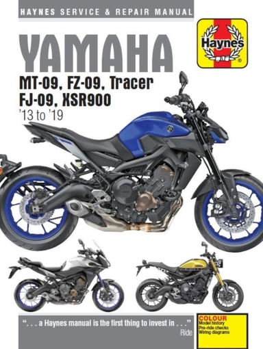 Yamaha Mt-09 Fz-09 Tracer Fj-09 Xsr900 03 -19