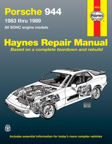 Porsche 944 4-cylinder (1983-1989) Haynesrepair Manual(usa)