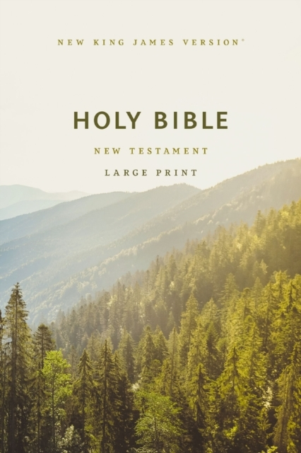 Nkjv Large Print Outreach New Testament Bible Scenic Softco