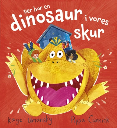 Der bor en dinosaur i vores skur