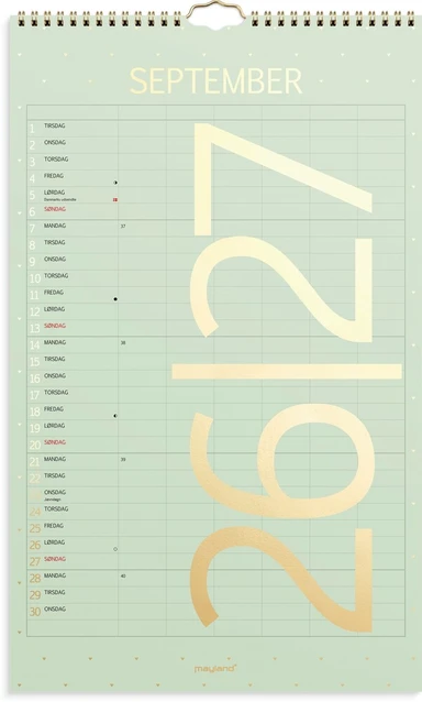 Mayland FAMILIEKALENDER 26/27 COLOR 6 PERSONER