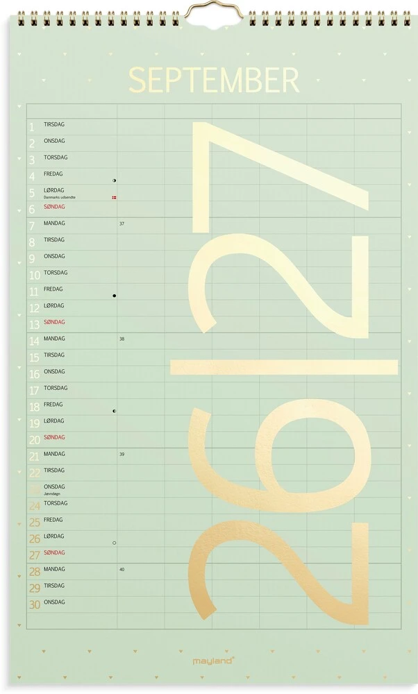 Mayland FAMILIEKALENDER 26/27 COLOR 6 PERSONER billede