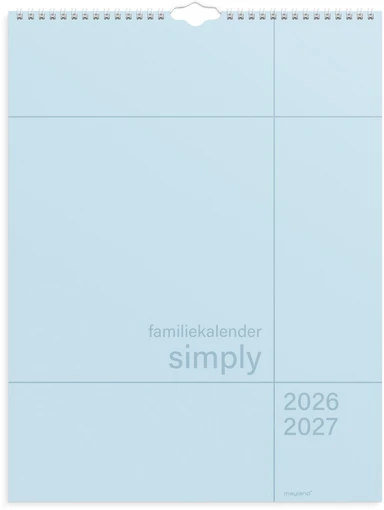 Mayland Familiekalender 26/27 Simply 6 PERSONER