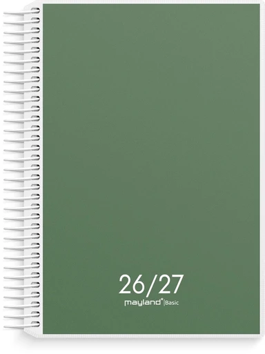 Mayland STUDIEKALENDER 26/27 BASIC STOR 1 DAG PR. SIDE