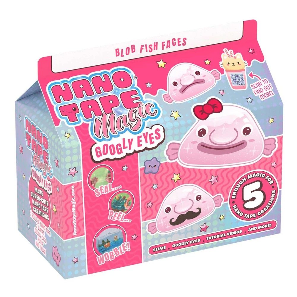NANO TAPE MAGIC Klassisk Blob Fisk Ansigter