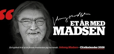 Et år med Madsen. Johnny Madsen citatkalender 2026