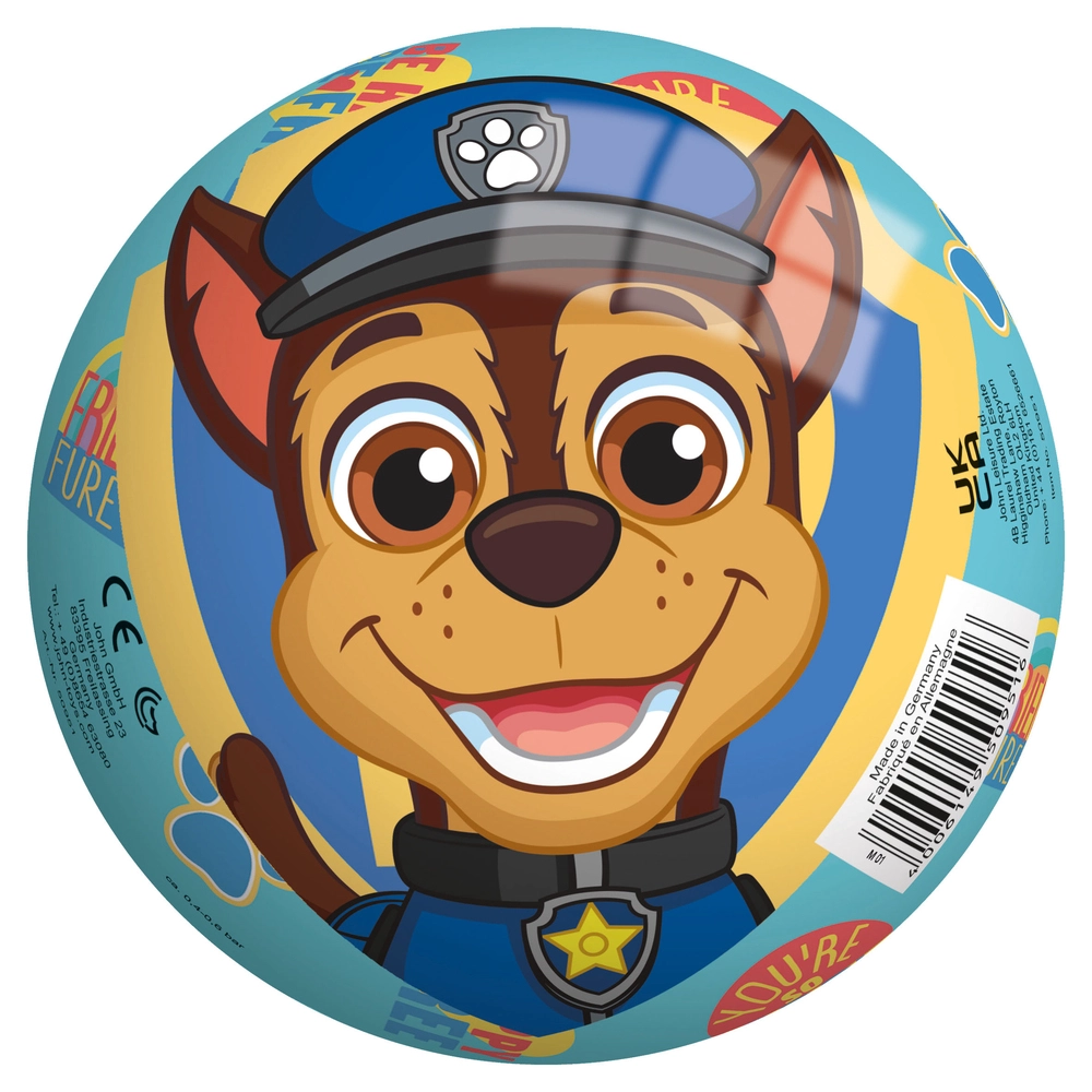 Paw Patrol Vinylbold, 13 cm, Sjovt Hvalpedesign