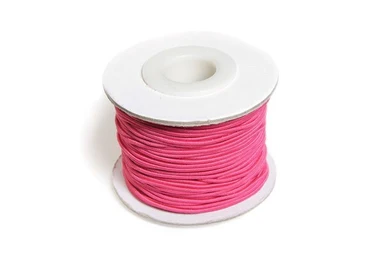 Elastiksnor 1,2mmx25m pink