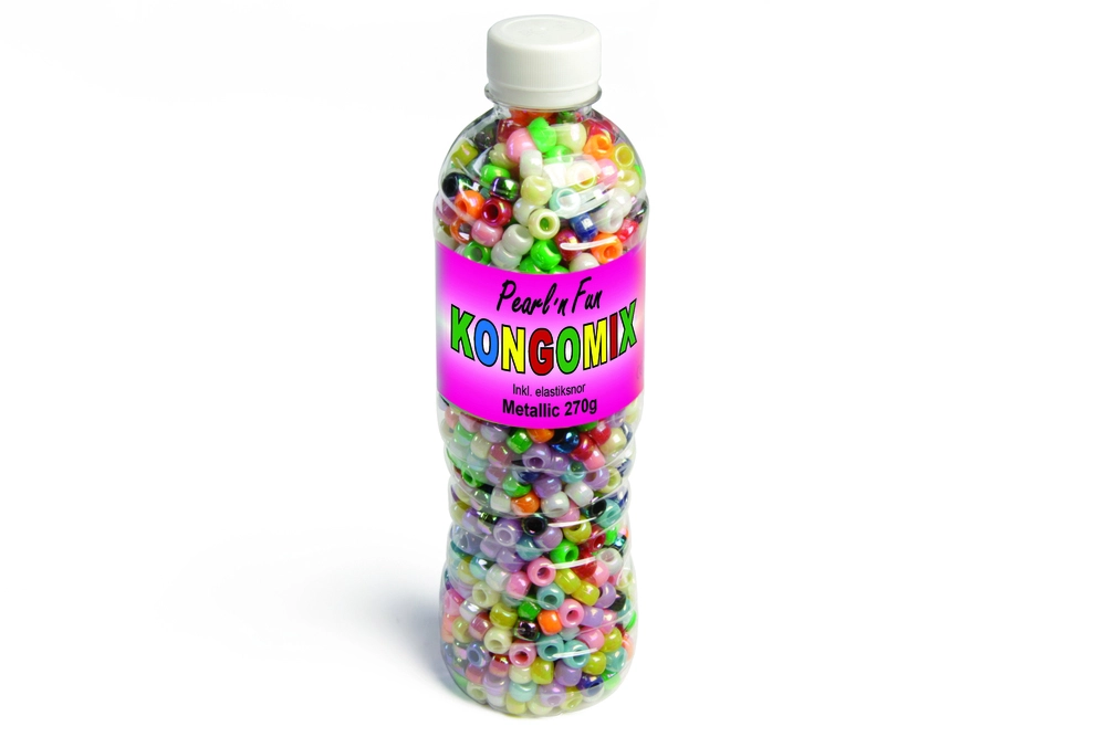 Pearl'n Fun Perler - Kongo - 270 gram - Metallic