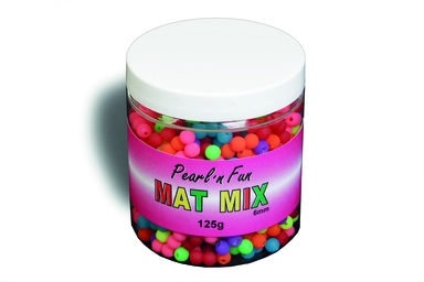 Pearl`n fun mat 6mm farver 125g bøtte ass
