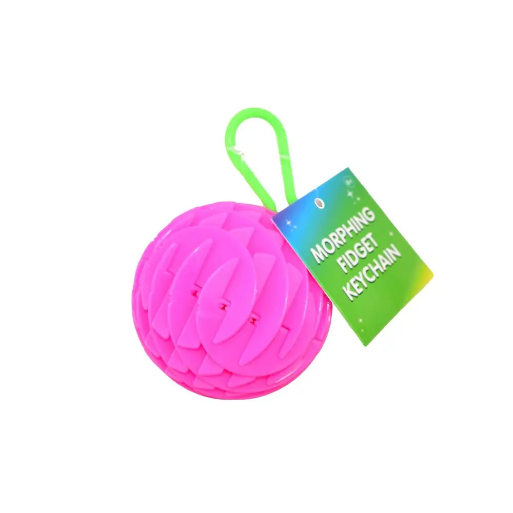 Pocket Money Morphing Fidget keychain - assorted