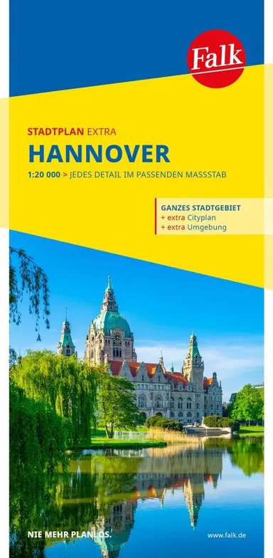 Hannover, Falk Stadtplan Extra