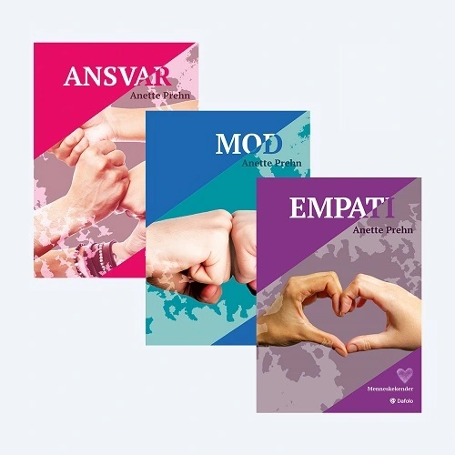 Menneskekender  -  serie med tre minibøger