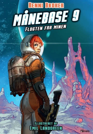 Månebase 9, Flugten fra minen, Rød Læseklub