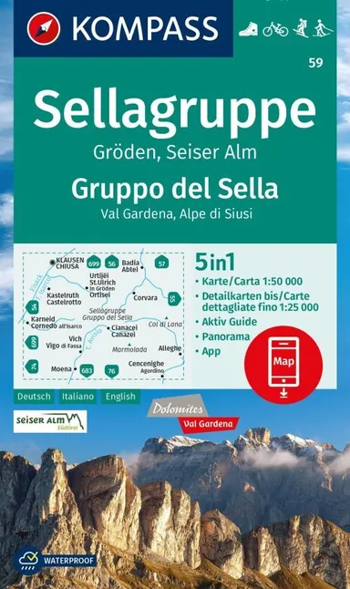 Sellagruppe - Gruppo di Sella: Val Gardena, Alpe di Siusi