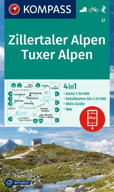 Zillertaler Alpen, Tuxer Alpen