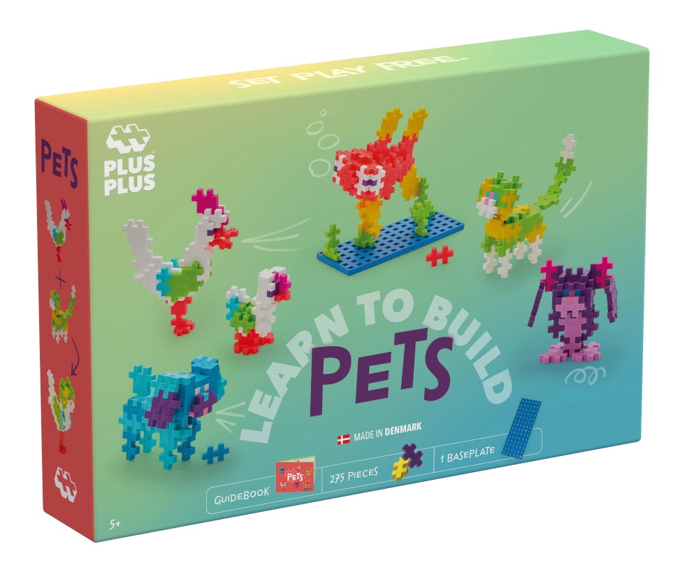 Plus-Plus Learn to Build Pets billede
