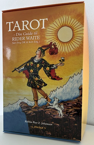 Tarot - din guide til Rider Waite-kortene SÆT (dk-bog & eng. kort)