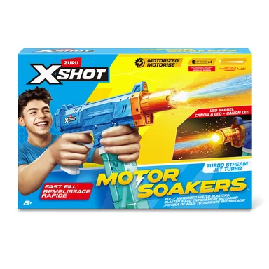 X-SHOT WATER Fast Fill Turbo Stream, motoriseret vandpistol