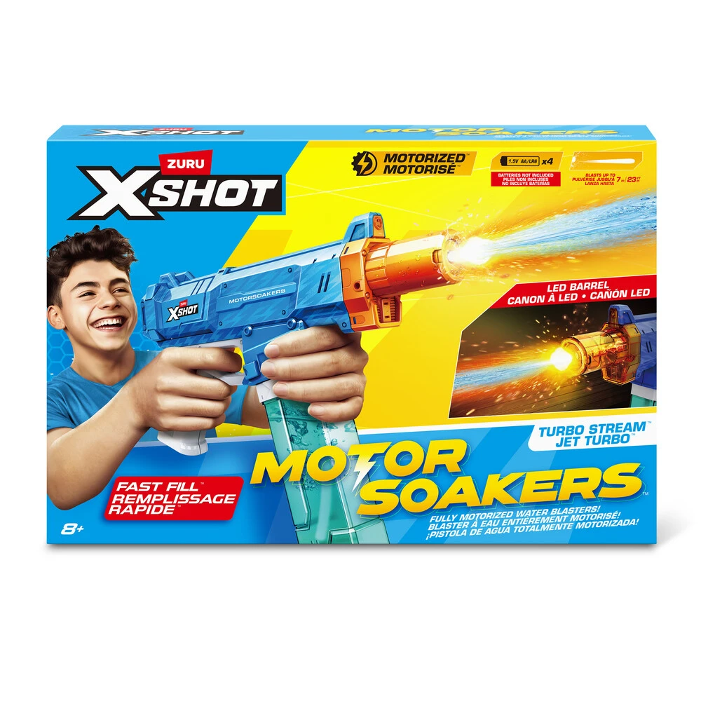 Xshot WATER Fast Fill Turbo Stream, motoriseret vandpistol