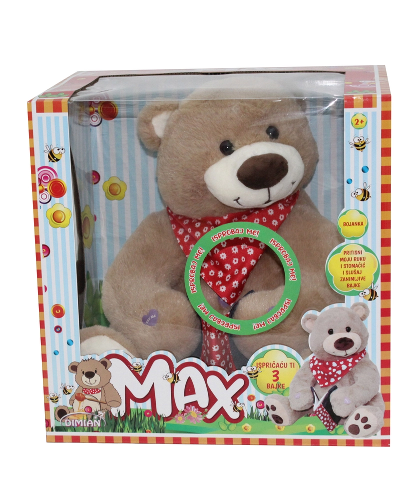 Max -Bamse Bjørnen der fortæller eventyr