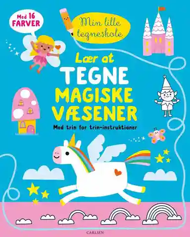 Lær at tegne magiske væsener - med trin for trin-instruktioner