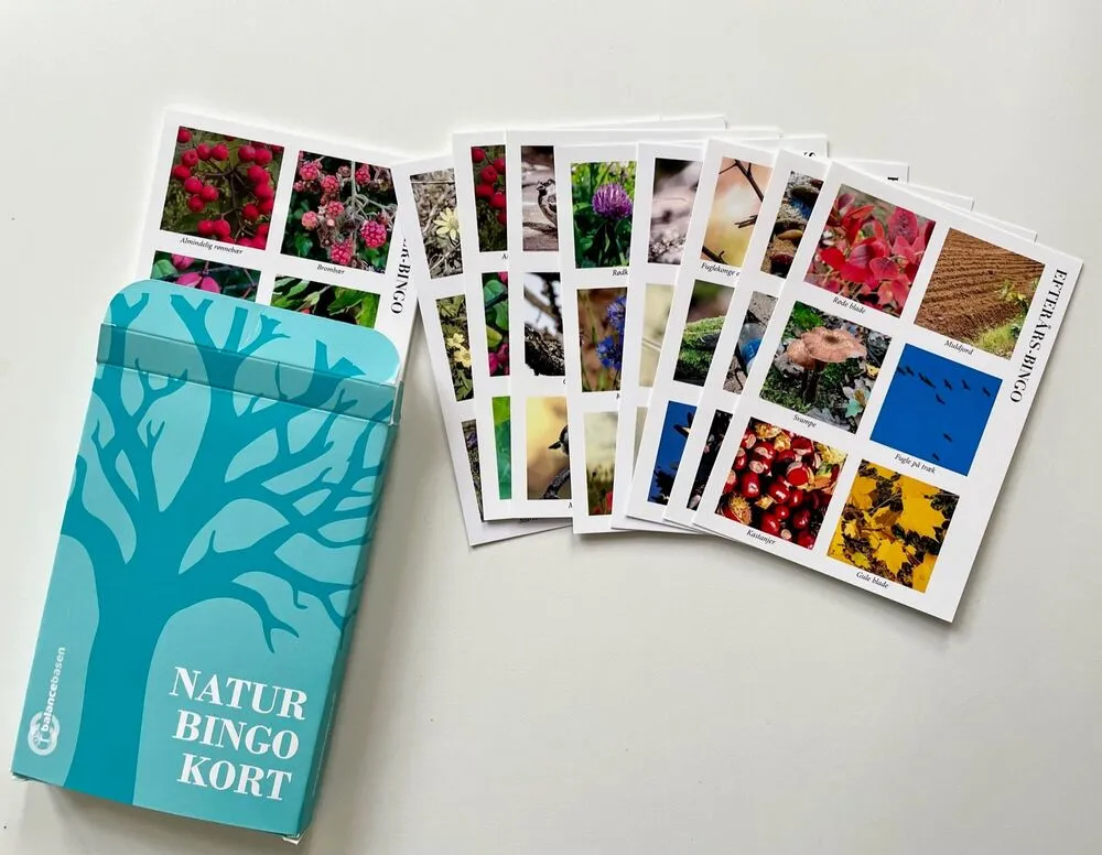 Natur-bingo-kort