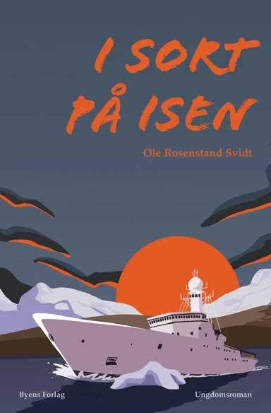 I sort på isen