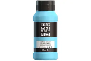 Basics fluid 118ml light blue permanent row 770 