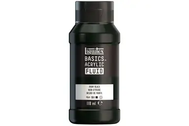 Basics fluid 118ml ivory black row 244  