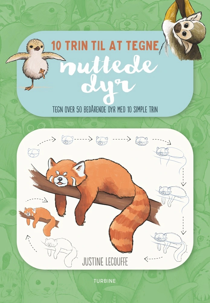 D1 10 Trin Til At Tegne Nuttede Dyr