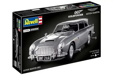 James Bond Aston Martin DB5 1:24 click system