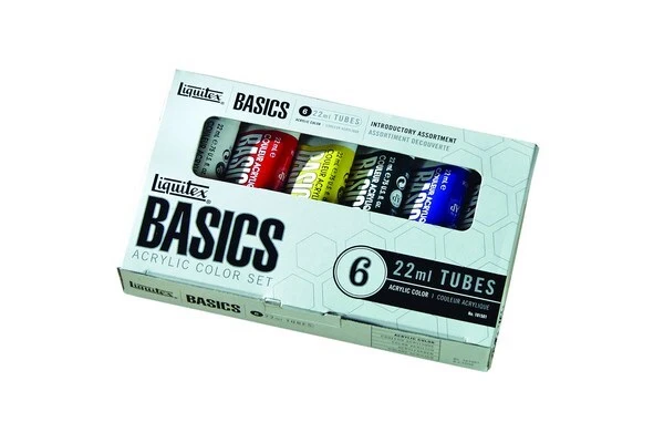 Basics Acryl set 6x22 ml billede