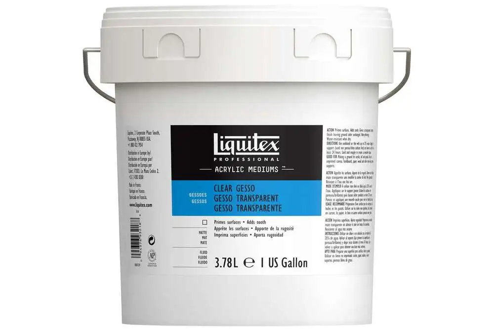 Proff. acrylic medium transp. gesso 3,78 liter