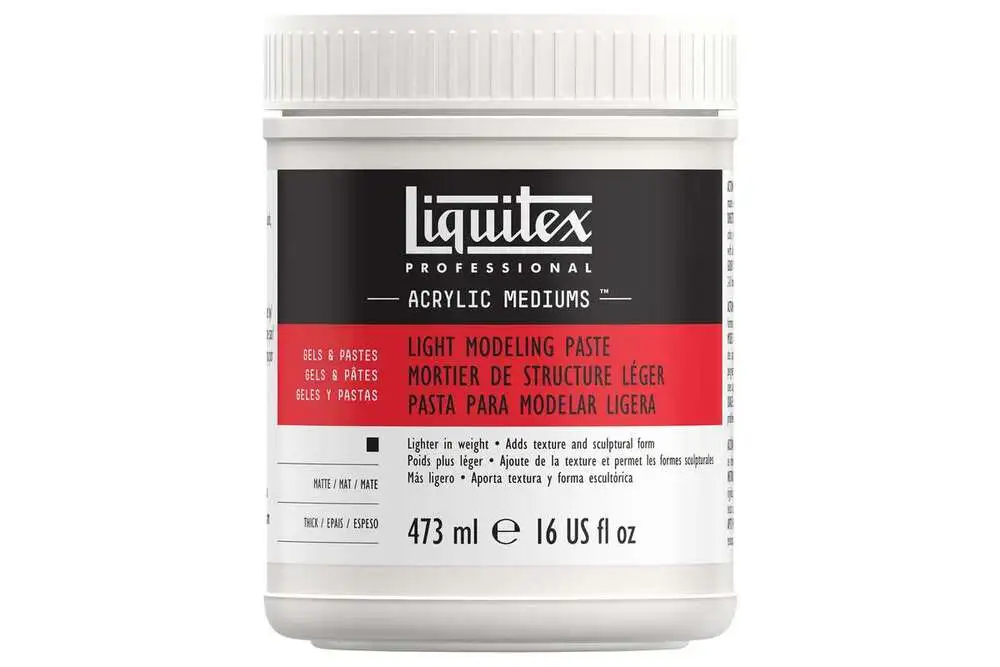 Acrylic medium light modeling paste 473ml billede