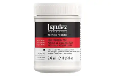 Acrylic medium light modeling paste 237ml