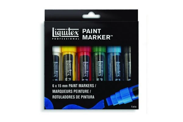 Paint Marker Wide 6 Set billede