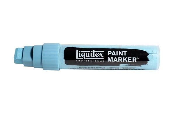 Paint Marker Wide Light Blue Permanent 770 billede