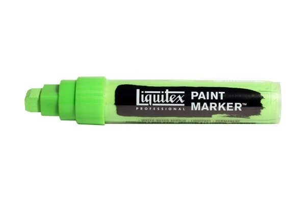Paint Marker Wide Vivid Lime Green 740 billede