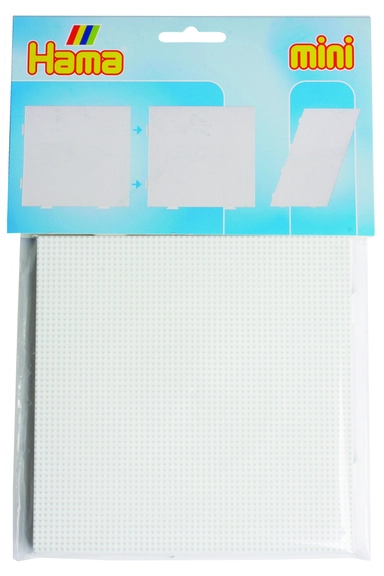 Hama mini 2stk stiftplader firkantet 14,5x14,5cm
