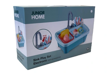 Køkkenvask elektronisk legesæt med tilbehør