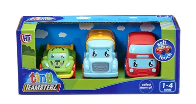 Tiny Teamsterz biler, 3-pak ass