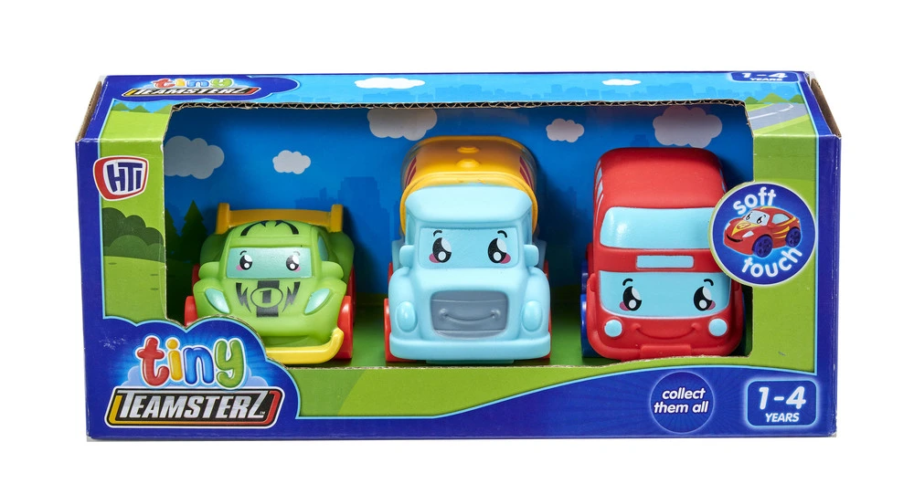Tiny Teamsterz biler, 3-pak ass