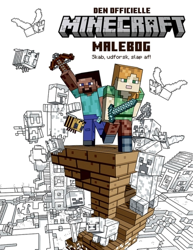 Den officielle Minecraft malebog