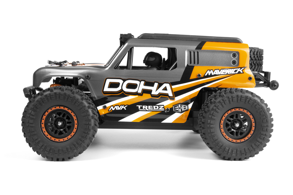 Maverick Doha 1/20 4WD Electric Truck - Orange billede