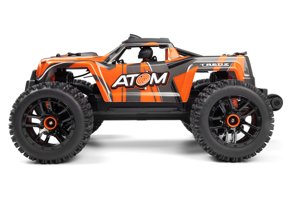 Atom AT1 1/18 4WD Electric Truck - Orange