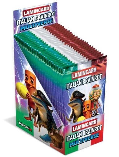 Brainrot samlekort 5-pak Wave 2 Ass