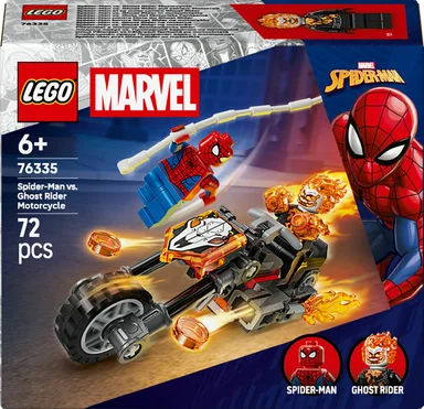 76335 LEGO Super Heroes Marvel Spider-Man mod Ghost Rider på motorcykel