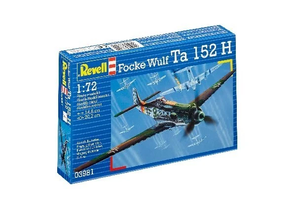 Revell - Focke Wulf Ta 152 H Fly Byggesæt - 1:72 - 03981