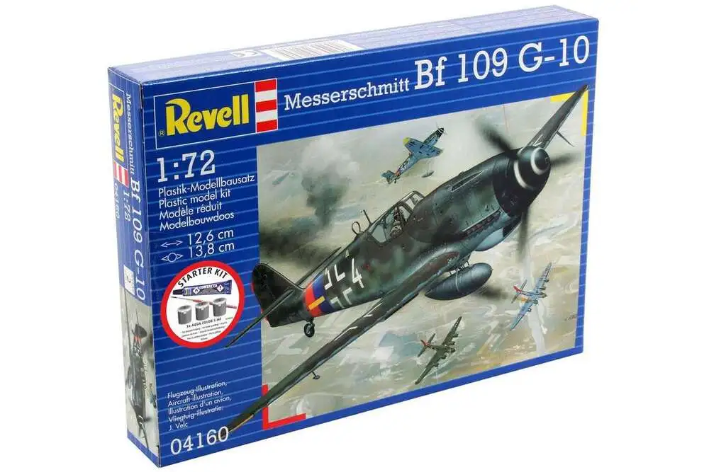 Starter Kit Messerschmitt Bf-109 1:72
